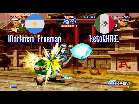 FT5 @rbff2h: Morkman_Freeman (AR) vs KetoRKN31 (MX) [Real Bout Fatal Fury 2 rbff2 Fightcade] Jan 8