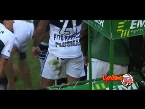 Terrorifica Lesion de Matias Noble ● Rosario Central - Gim. De La Plata ● 2 - 5 - 2016.