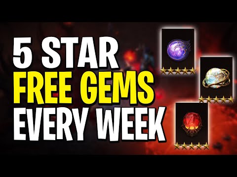 The FASTEST WAY To Get FREE 5 STAR GEMS | Diablo Immortal Legendary Gem Guide