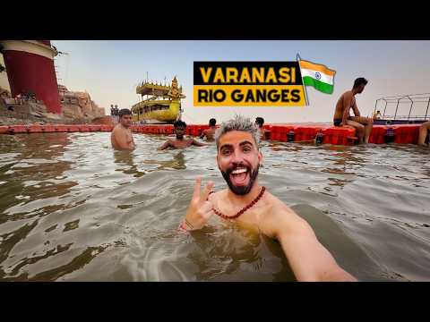 ENTREI no GANGES! O RIO mais SAGRADO e POLUÍDO da ÍNDIA!