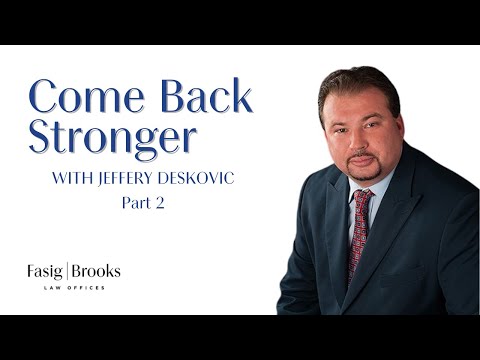 Jeffery Deskovic Part 2 - Come Back Stronger — Jeff Deskovic