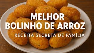 Bolinho de Arroz Secreto | Muito Facil | Muito Rpido de fazer.