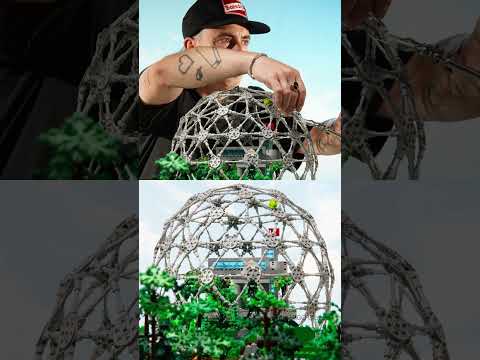 A LOT of hours went into those 30 seconds 😳 | LEGO stop motion BTS #shorts