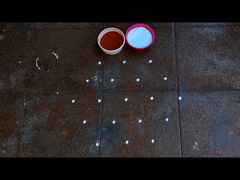 thaipoosam special 5×3dots beautiful star flower kolam/traditional easyrangoli/sowjanyarangoliworld