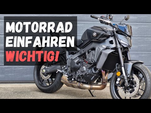 Neues Motorrad einfahren | Wichtig! | MT-09