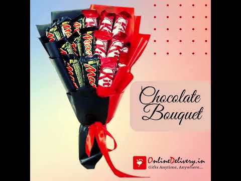 Chocolate Bouquet | Kitkat & Mars Chocolate Gift Hamper | Gift Ideas  | Birthday/Anniversary Special
