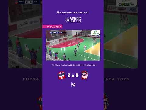 MANGUEIRINHA E APUCARANA EMPATAM #futsalparanaense #shorts  #golsdarodada