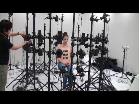 MGSV Character making Stefanie Joosten as Quiet MGN