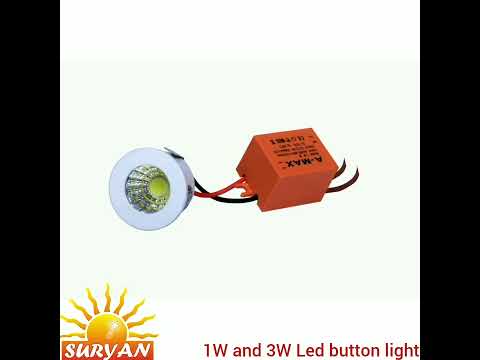 1W LED Button Light