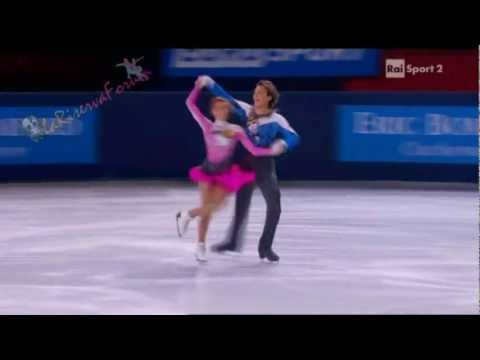 ISU Trophée BOMPARD 2012 -4/9- ICE DANCE SD - Ekaterina PUSHKASH  Jonathan GUERREIRO - 16/11/2012