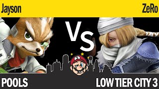 LTC3 Smash4 - JaySon (Fox) vs TSM | ZeRo (Sheik) - Pools