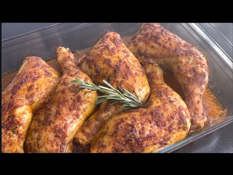 EASY OVEN GRILLED CHICKEN RECIPE