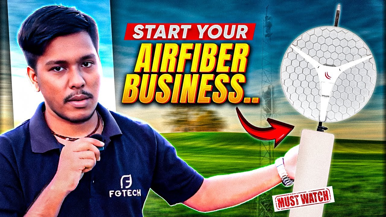 Start Your Own Wireless Internet Business (WISP) | AirFiber Setup | ft. @trexx_media
