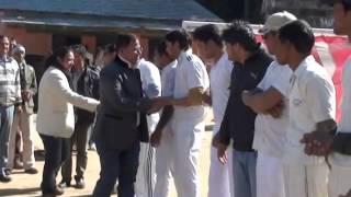 preview picture of video 'Great Garhwal Cricket Tourament Opening 19 feb, 2014'