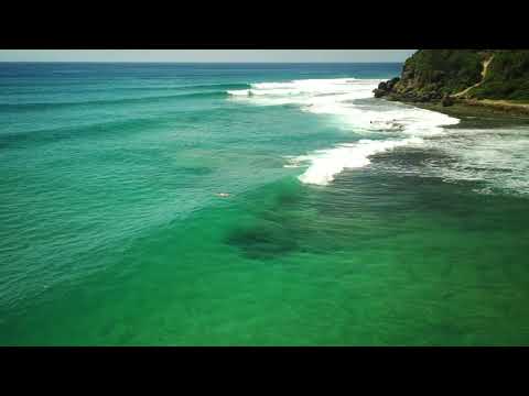 Ponta do Ouro & Ponta Malongane, Mozambique - Africa. Aerial Views taken with a Drone