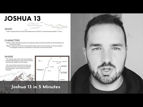 Joshua 13 Summary: 5 Minute Bible Study