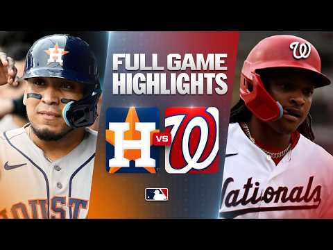 워싱턴 VS 휴스턴 12:11 MLB 하이라이트