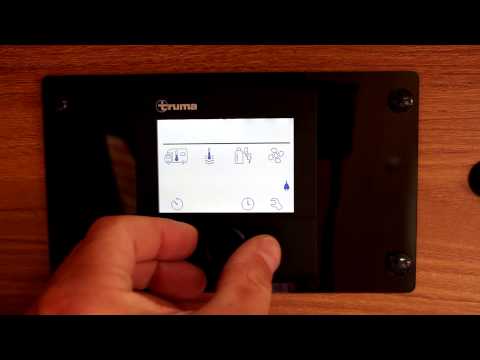 Using the Truma CP Plus Control Panel