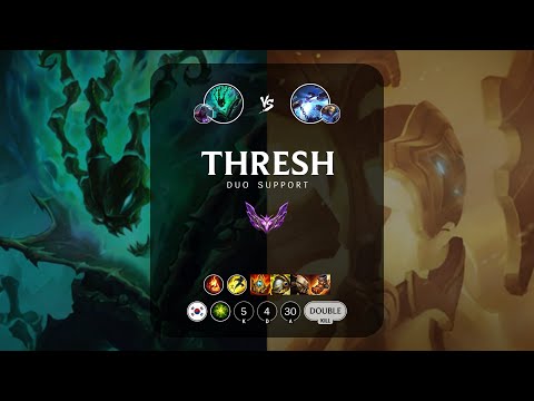 Thresh Support vs Xerath - KR Master Patch 12.23
