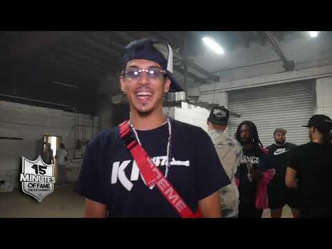 J MURDA CELEBRATES HIS WIN OVER DUBB DA FEENOM AT KOTD SEASON 1