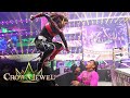 Kairi Sane Assaults Bianca Belair In Jaw Dropping Return WWE Crown Jewel 2023 Highlights