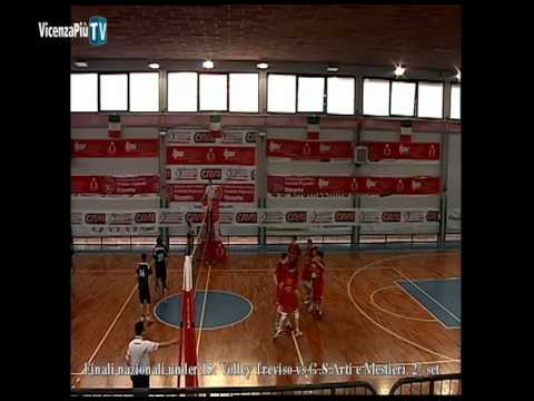 Volley Treviso vs G  S Arti e Mestieri, Finali nazionali under15 a Montecchio 3-8 giugno