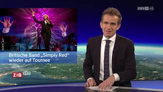 Simply Red Mick Hucknall in Vienna/Wien - ORF 3. Dezember 2022