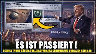 EILMELDUNG | Donald Trump gibt UFO & ALIEN AKTEN frei!