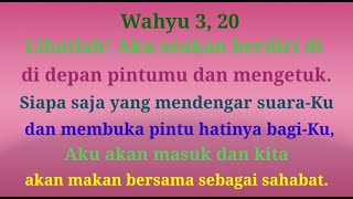 Download lagu Terimalah Yesus Tuhanmu  bukalah sekarang pintu hatimu. 21 Maret 2023 mp3