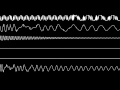 Sega Mega Drive "Adventures of Batman & Robin - Space Boss" oscilloscope view - REPLACEMENT PENDING