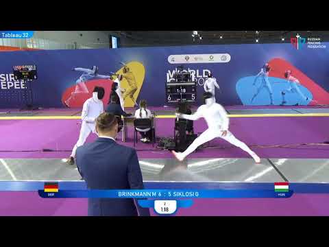 Sirius Epee 2022, ME Ind T32 Silkosi HUN - Brinkmann GER