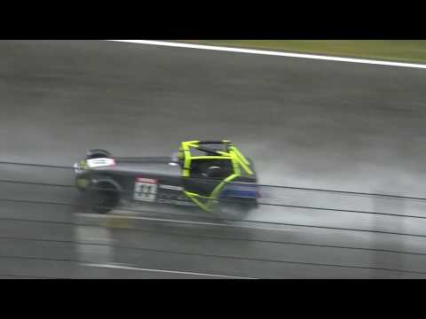 British GT at Spa Francorchams 2019 - Caterhamraces in heavy T-storms