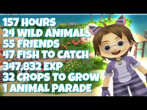 100%ing Harvest Moon: Animal Parade is GRUELING