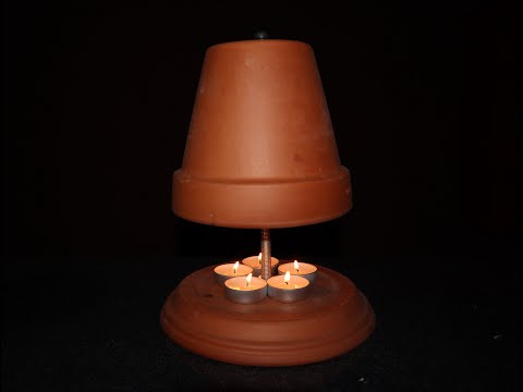 Teelichtofen  -  Prepper Heizung - Kosten , Aufbau und Nutzen Krisenvorsorge Black Out