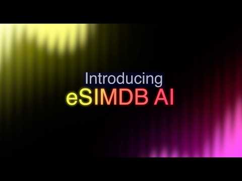 eSIMDB AI demo video