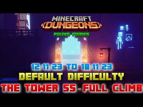 Insane Tower Climb - Master Minecraft Dungeon Strategy!