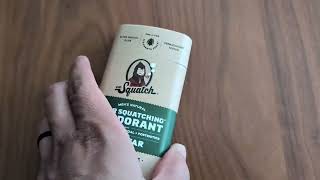 Dr  Squatch Natural Deodorant for Men 3 Pack Pine Tar Review