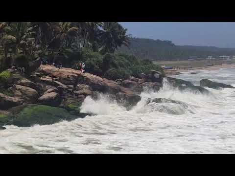 Azhimala Beach | Best nature status video 😍 #trending #sea #kerala #viral #fun#vlogs