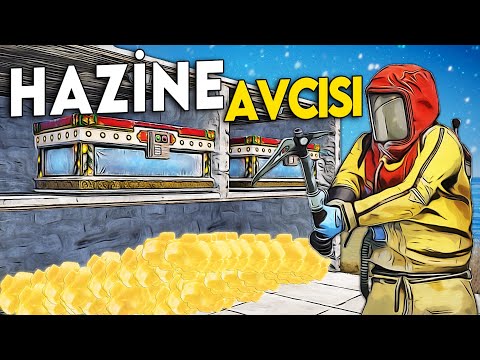 OYUNDA HAZİNE AVCISI OLDUK ! (ZORLU RAİDLER) Rust Türkçe Film