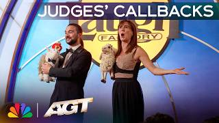 Naimana & Daniele's Singing Sheep Leave Nikki Glaser SPEECHLESS! | Judges' Callbacks | AGT 2026 thumbnail