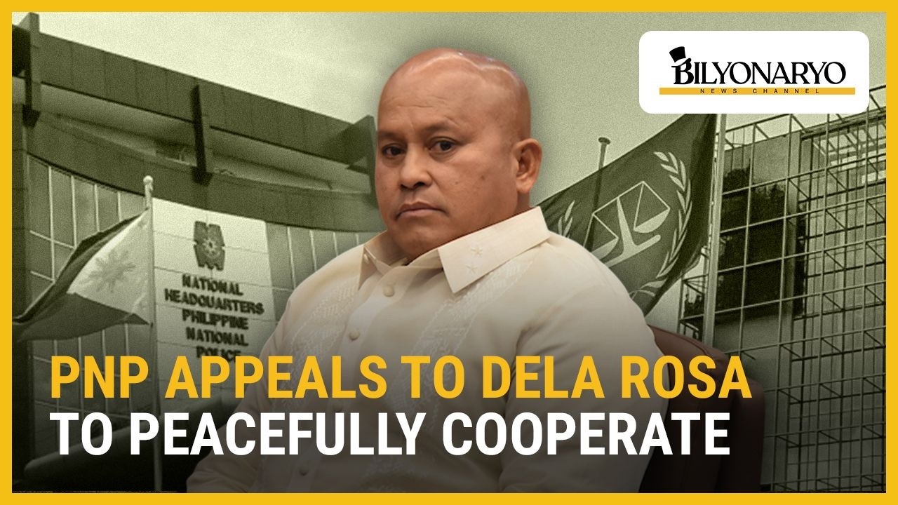 PNP urges Bato dela Rosa to cooperate amid ICC arrest warrant | Newsfeed Weekend