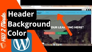 How to change header background color in WordPress 2024 [ Updated ]