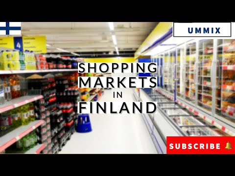 Supermercados para fazer compras na Finlândia | S Market | K Market