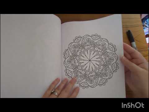 Mindful Monochrome By #Monochromatic Press #coloringbook Flip Through and Review.