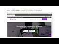 Updating Your Subscription Mailing List URL WordPress Theme RoverThemes Com