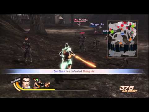 Wu Story Mode Stage 3-9 (1) Battle of Dongkou - Part 2 Dynasty Warriors 7 HD