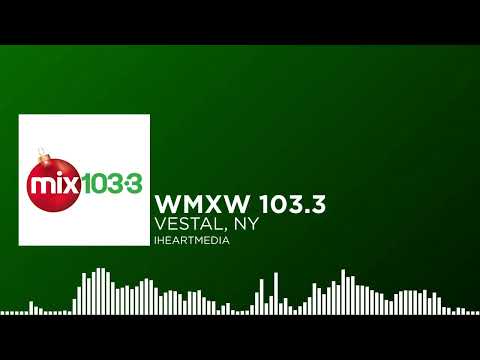 WMXW Vestal, NY "Mix 103.3" Legal ID [Christmas Music](12/3/24)