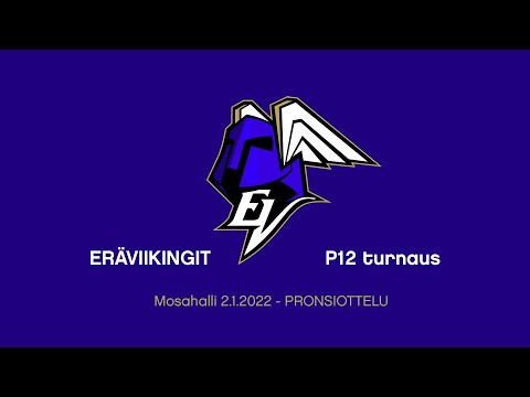 Eräviikingit P12 turnaus 2.1.2022 - Pronssiottelu