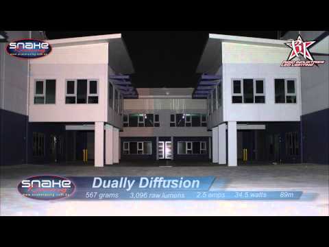 D2 Dually LED Diffusion Beam Pattern - Snake Racing - Rigid industries