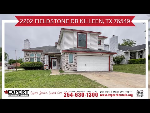 Charming Two-Story Home with Spacious Living in Killeen! property video